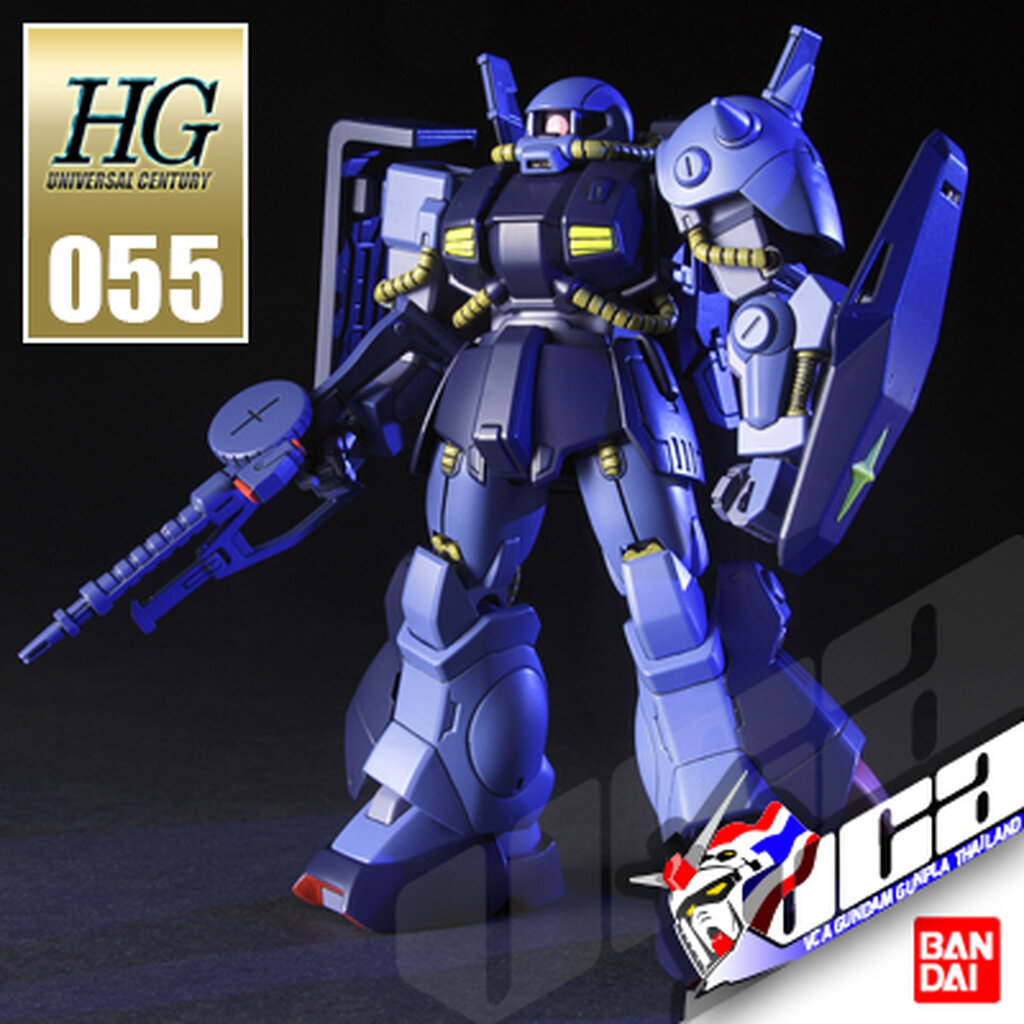 BANDAI ♦️ GUNPLA HG HI-ZACK (EARTH FEDERATION FORCE) ประกอบ หุ่นยนต์ โมเดล กันดั้ม กันพลา ของเล่น