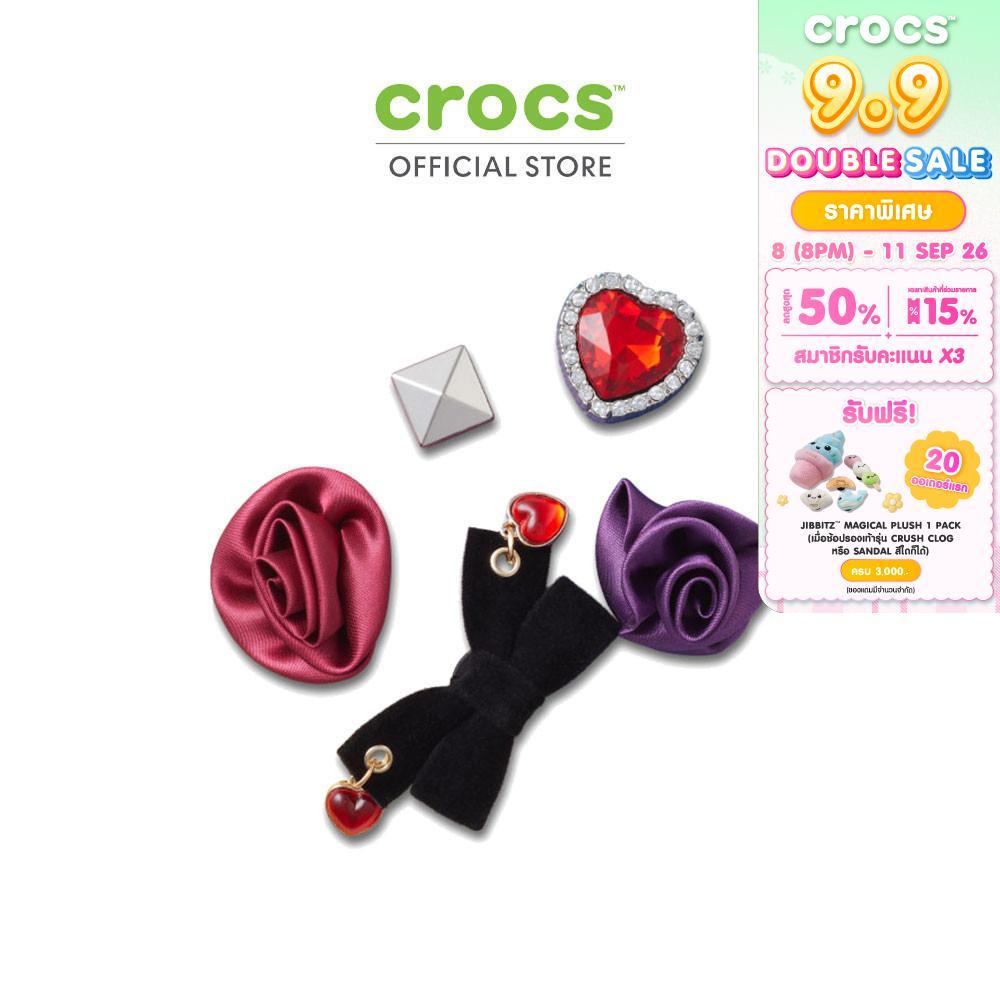 CROCS ตัวติดรองเท้า JIBBITZ™ DARK ROMANCE LACE UP 5 PACK รุ่น 10013667