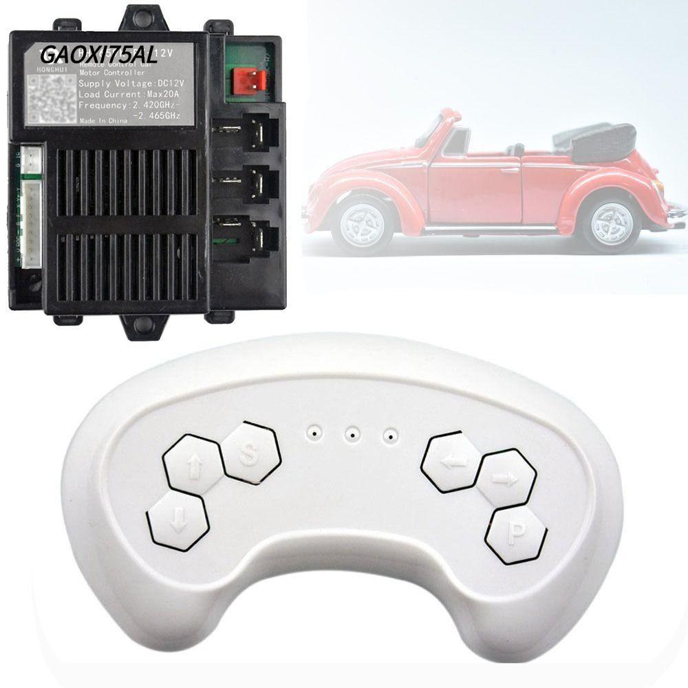 GAOXI75AL ตัวรับสัญญาณ, รถยนต์ไฟฟ้าสําหรับเด็ก 2.4G รีโมทคอนโทรลบลูทูธ, Smooth Start HH-659K-RX-12V 