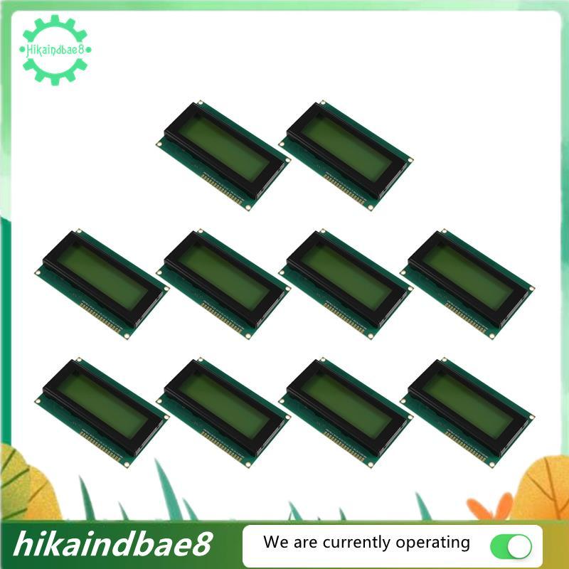 10PCS LCD2004 2004 โมดูล LCD 2004 20X4 ตัวอักษรจอแสดงผล LCD IIC อินเทอร์เฟซหน้าจอสีเขียว