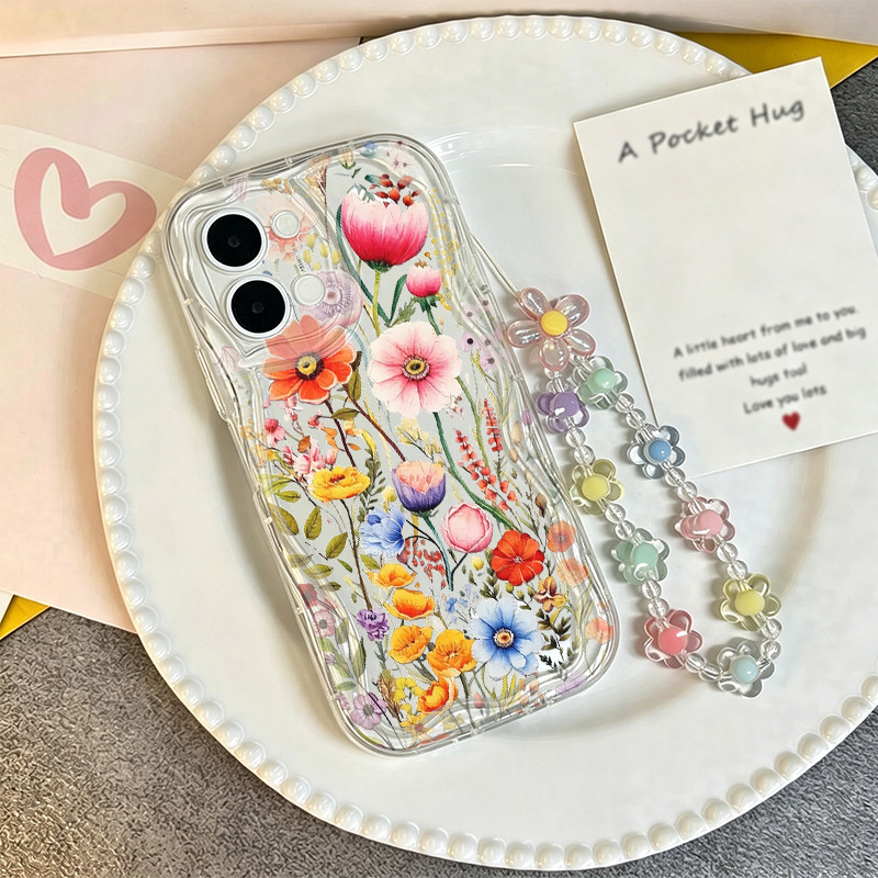 สีดอกไม้พิมพ์สําหรับRealme C100X C100i C100 8 Pro 6 6i 5 5i C25 C25Y C25S C21Y C15 C12 C11 11 9i 7 C