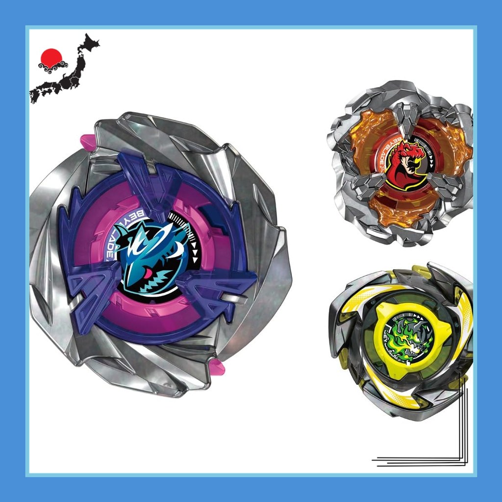 TAKARA TOMY BEYBLADE X UX-15 ชุดอุปกรณ์ฉลามสเกล ส่งตรงจากญี่ปุ่น
