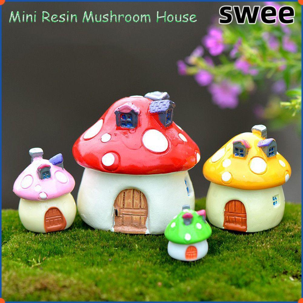 SWEE Garden Accessories สีสัน Terrarium Fairy Craft ตกแต่ง