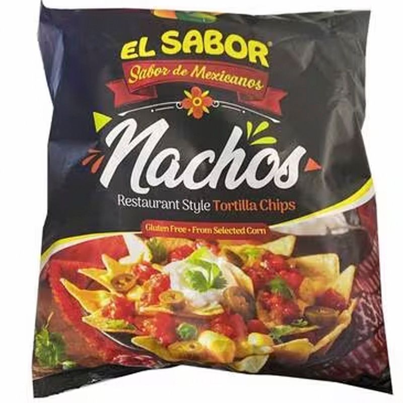 เอลซาบอลข้าวโพดแผ่นรสธรรมชาติ 200กรัม Elsabor Nacho Chips Natural 200g.