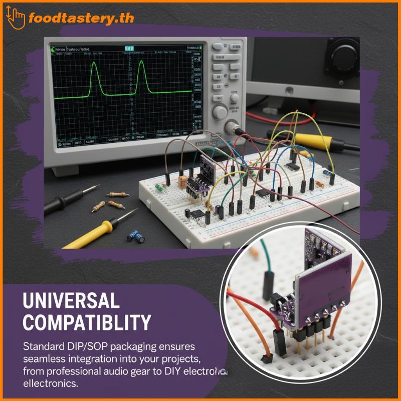 FTY AD8620/NE5532/OPA2604/OP275/AD797/MUSES02 Dual Op-Amp อัพเกรดโมดูล N