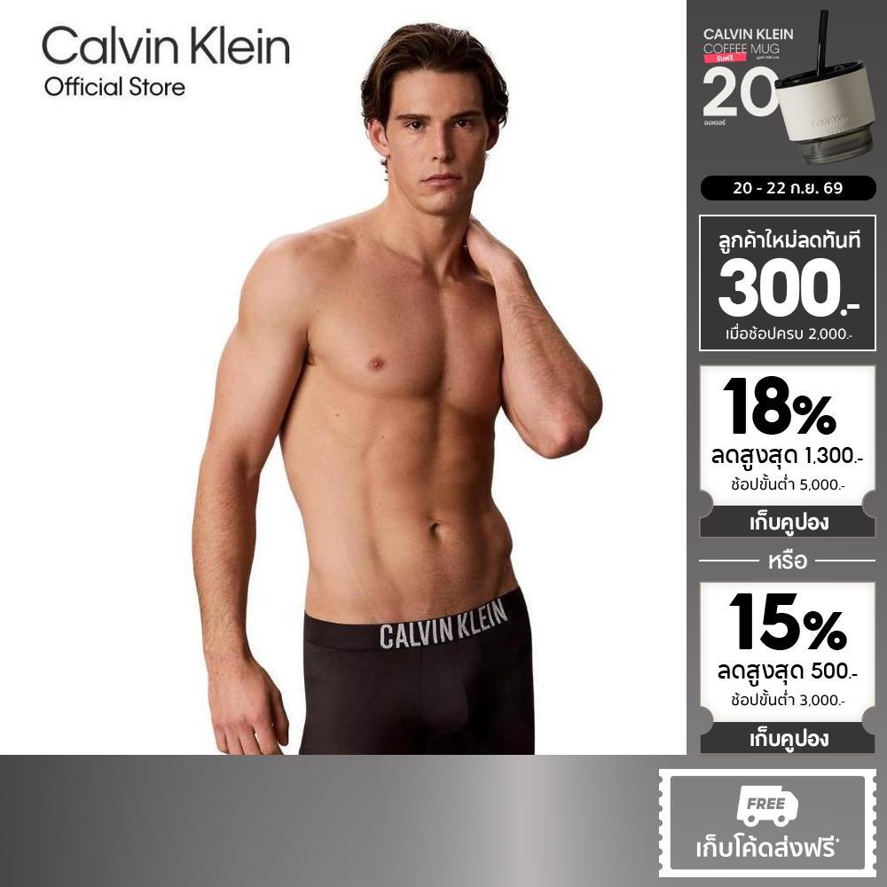 CALVIN KLEIN กางเกงในผู้ชาย Intense Power Motion ทรง Low Rise Trunk รุ่น NB4529 UB1-สีดำ