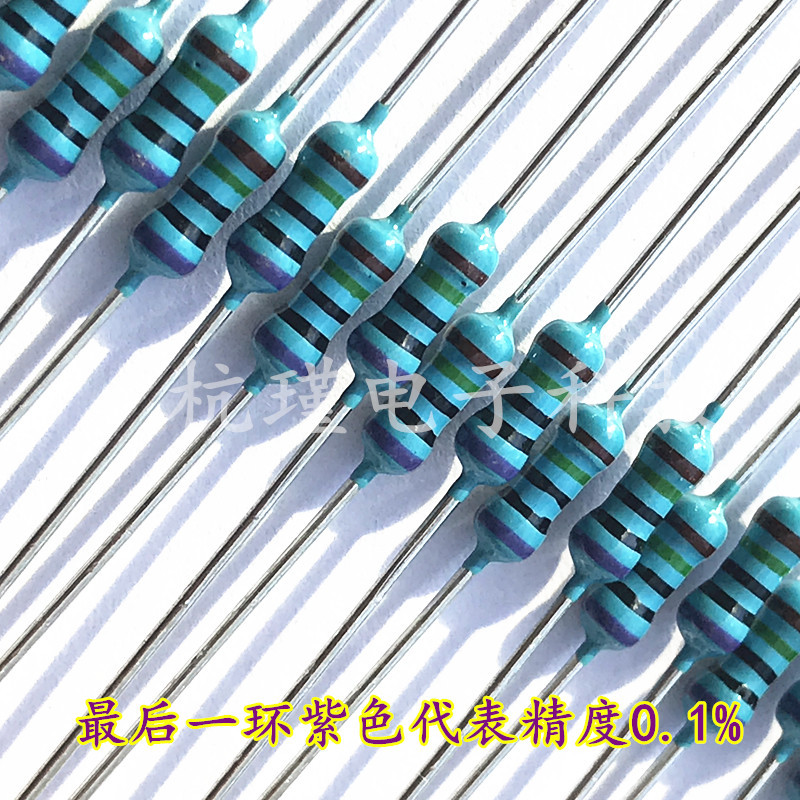 ตัวต้านทานความแม่นยําหนึ่งพัน 1/4W 4.7K 4.99K 5K 10K 500K 1M 0.1% 0.25W