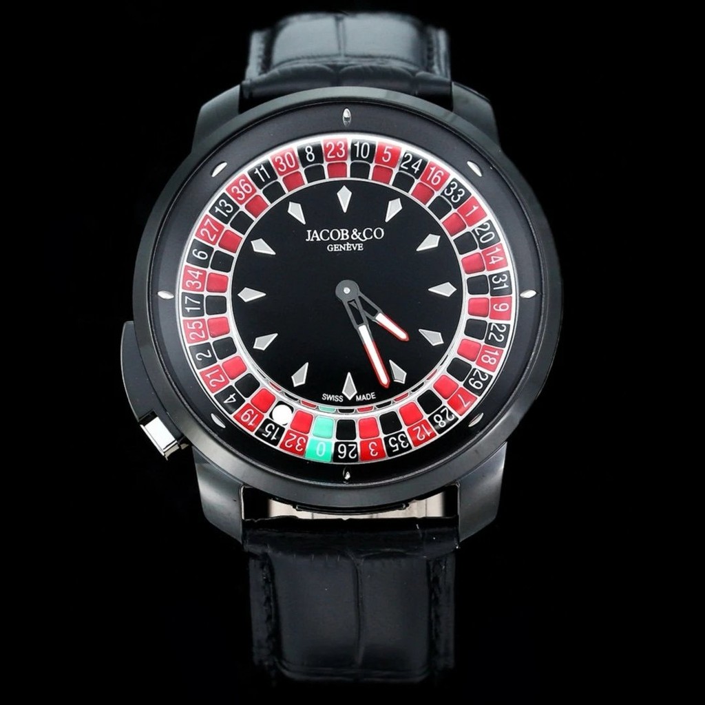 Jackbo Betting Table นาฬิกาข้อมือ Casino Tourbillon Not Just A Marvel Artwork แต่เกมรูเล็ตจริง เกมโอ