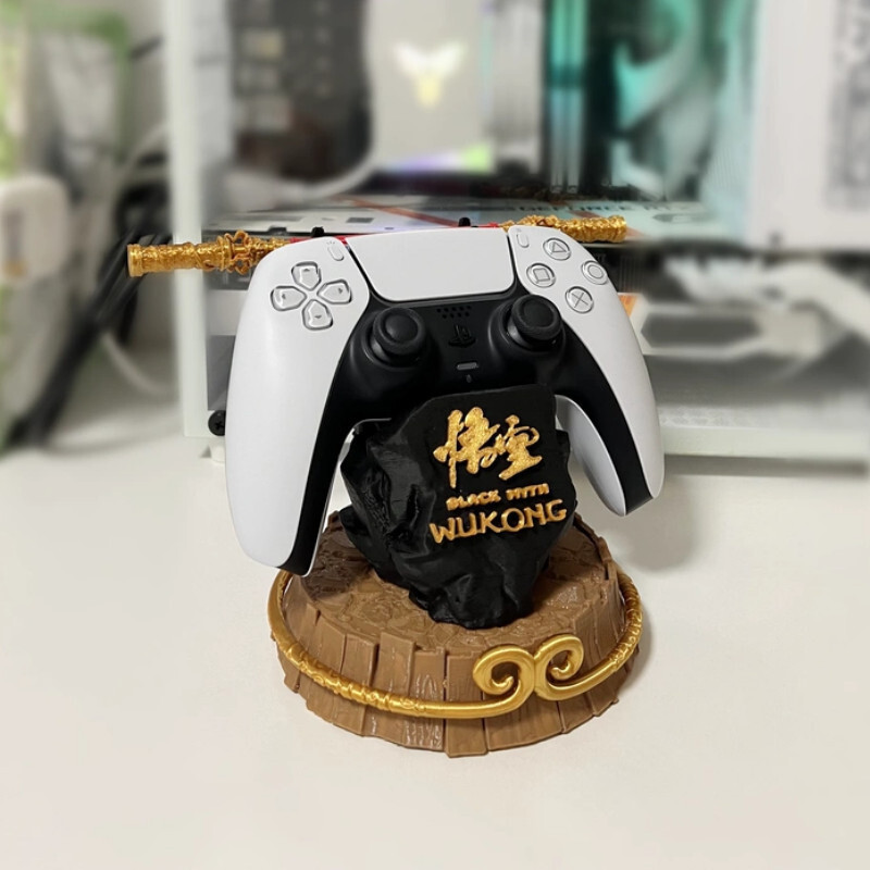 Black Myth Goku รูป Merchandise ps5 Handle Bracket Golden Hoop Stick คอมพิวเตอร์เครื่องประดับTH99 2G