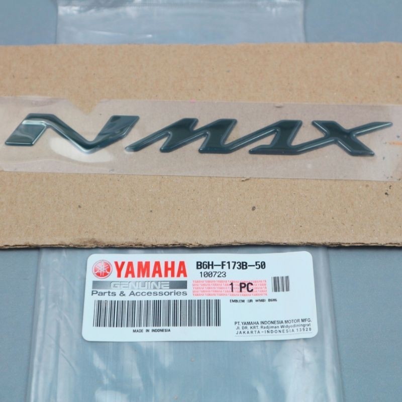 โลโก้ 3D ดั้งเดิม 100%/จักรพรรดิ/Hambang All New NMax Black B6H-F173B-50