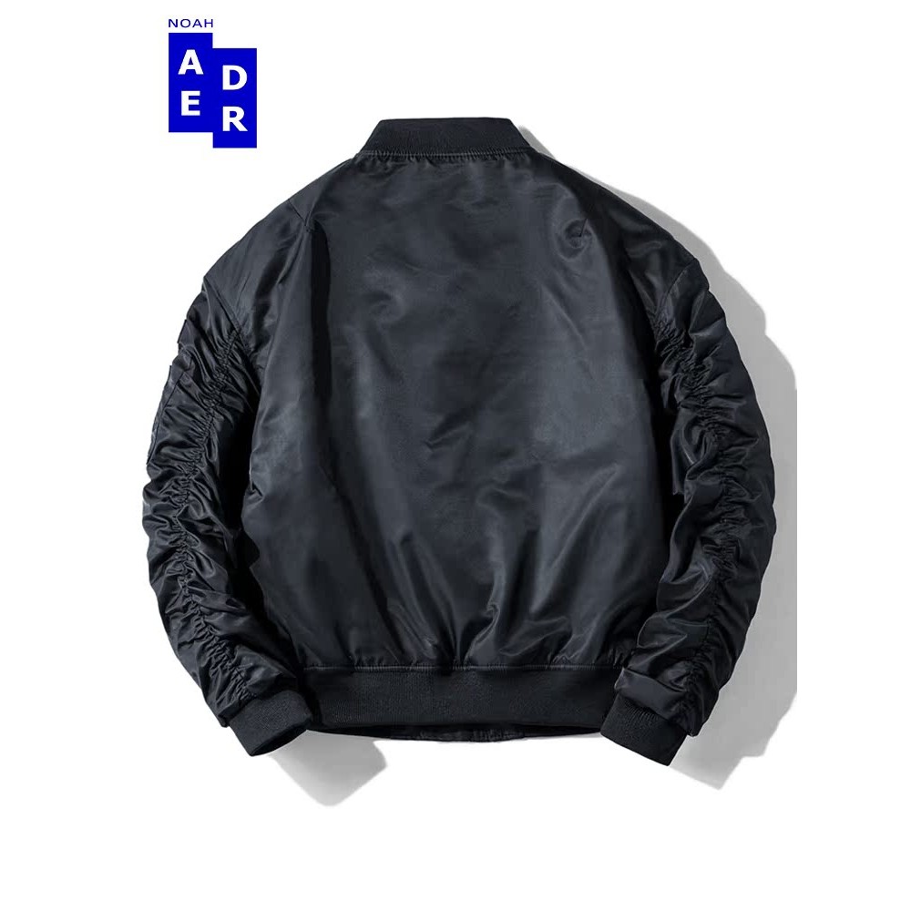 Noah ADER MA1 Bomber Jacket แจ็คเก็ตหนังสำหรับผู้ชาย เหมาะใส่ในหลายฤดู
