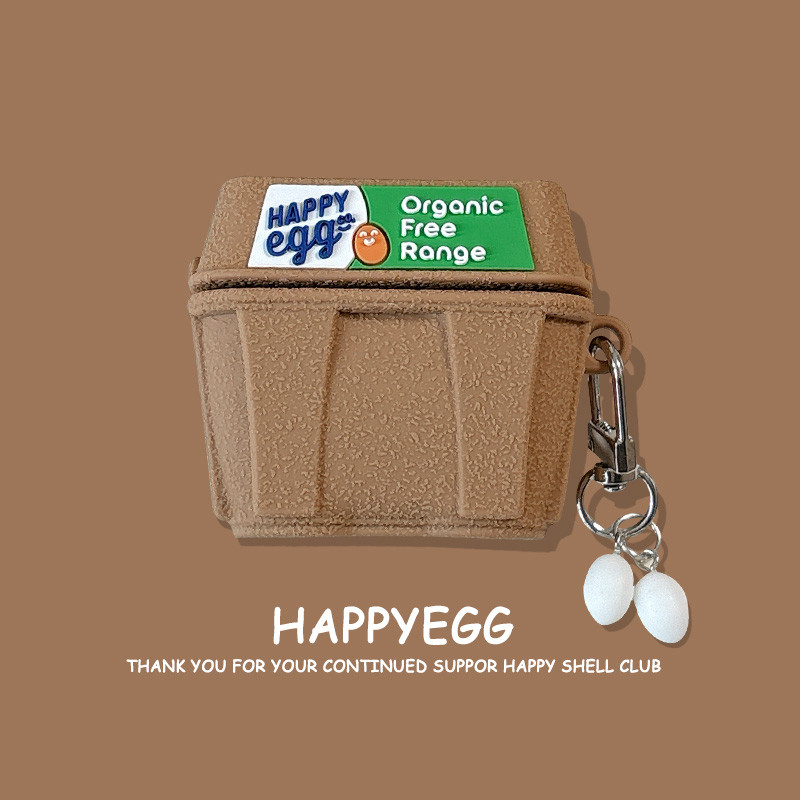 Creative Egg Holder เหมาะสําหรับ Huawei Freebuds7i เคสป้องกัน Skin Sense Freeclip คลิปหูไร้สาย Pro3/4 เคสหูฟัง Soft AirPods Pro3 2025 เคสป้องกัน