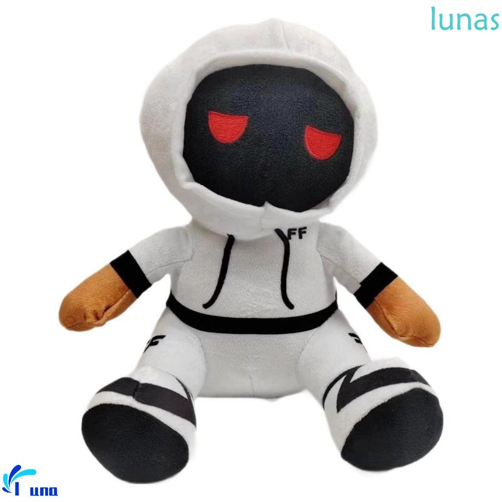 LUNASOL Foltyn Family Plush Toy, อะนิเมะตุ๊กตาสัตว์ Foltyn ตุ๊กตา, Ins เสื้อกันหนาวสีขาวน่ารัก Roblo