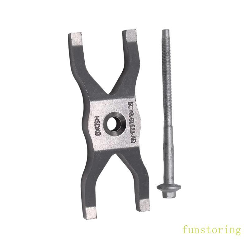 FUN แคลมป์หัวฉีดน้ํามันเชื้อเพลิงและสลักเกลียวสําหรับ Transit MK7 6C1Q-9L535-AD อะไหล่ทดแทน