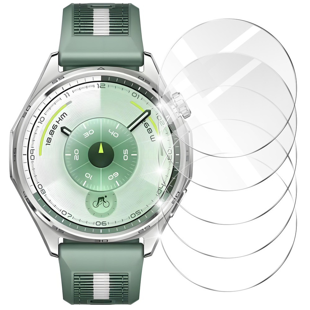 กระจกนิรภัยสําหรับ Huawei Watch GT 6 46 มม.41 มม.GT 6 Pro 46 มม.ป้องกันหน้าจอ HD Anti-Scratch ฟิล์มอุปกรณ์เสริม