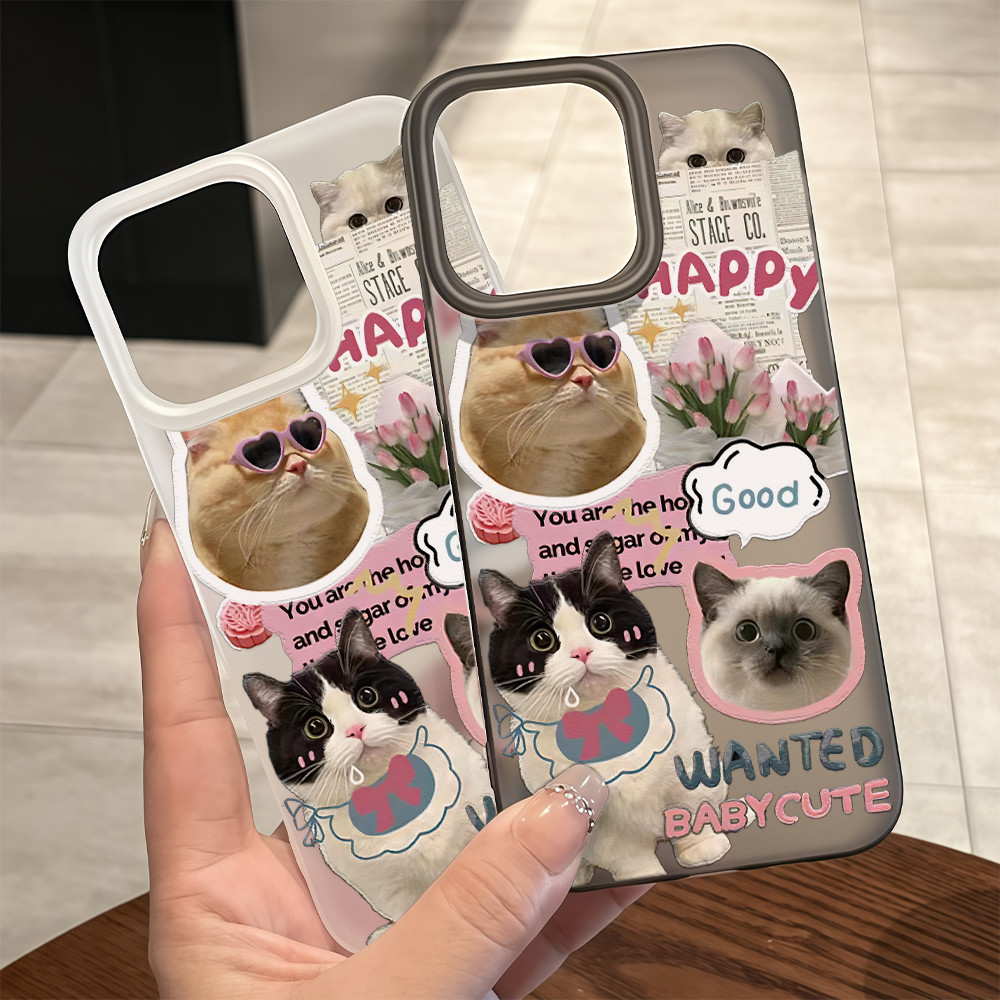 จัดส่งในพื้นที่ เคสมีน้ำค้างแข็งTPU รู้สึกดี มีสีสัน For IPhone16 15 14 13 11 7 8 plus Pro Promax X XR XSMAX DKMS217 ราคา ถูกที่สุด ดีลบีเคเค