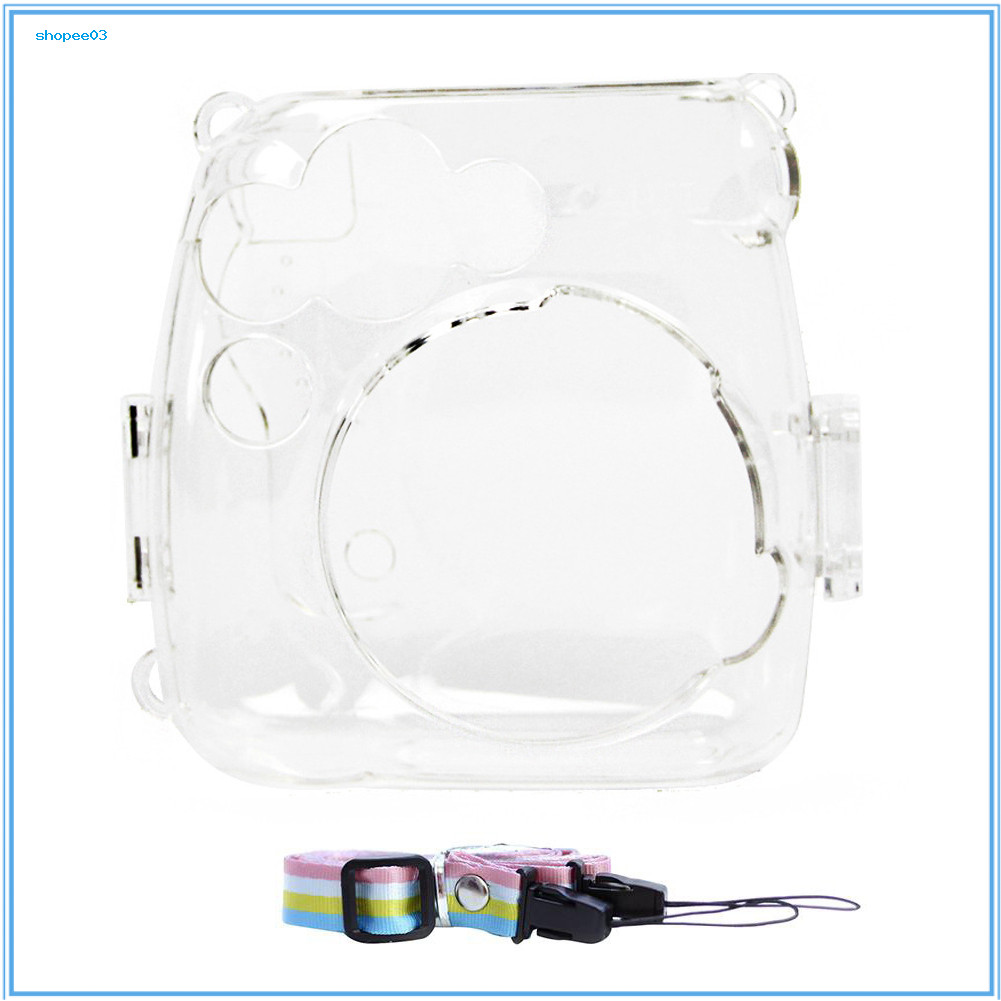 [Ky] ฝาครอบป้องกันกล้องแบบพกพาเคสใสสําหรับ CAIUL Checky Instax Mini 8/8+/9