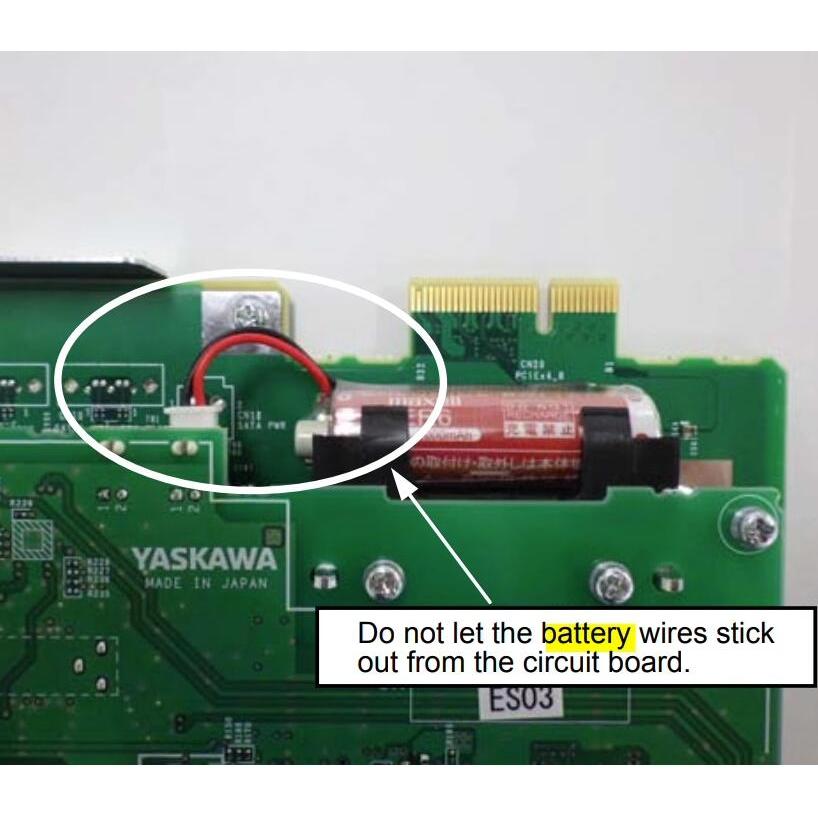 Anchuan Robot YRC1000 AR1440 แบตเตอรี่ตู้ควบคุม 3.6V 2000mah