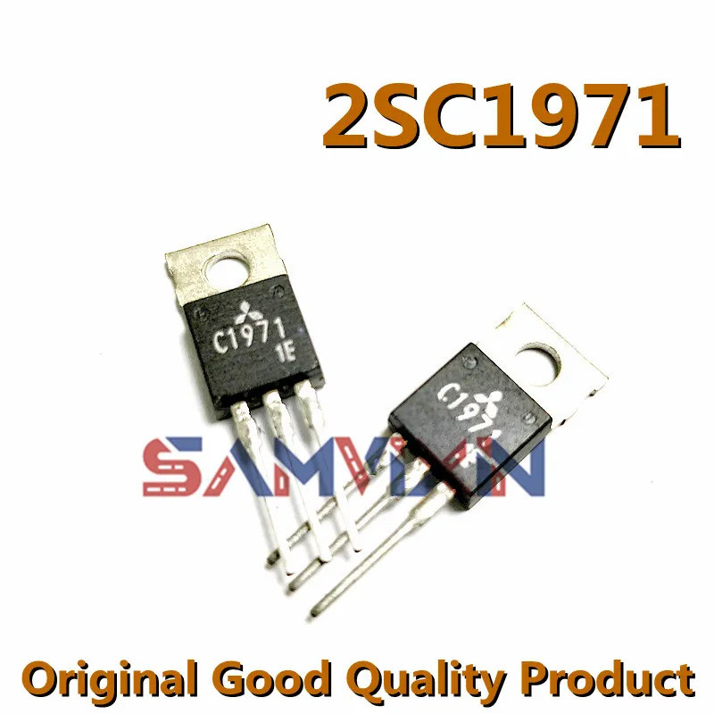 2SC1971 C1971 (10piedes) TO-220 NPN RF Power Bipolar ทรานซิสเตอร์, ต้นฉบับในสต็อก