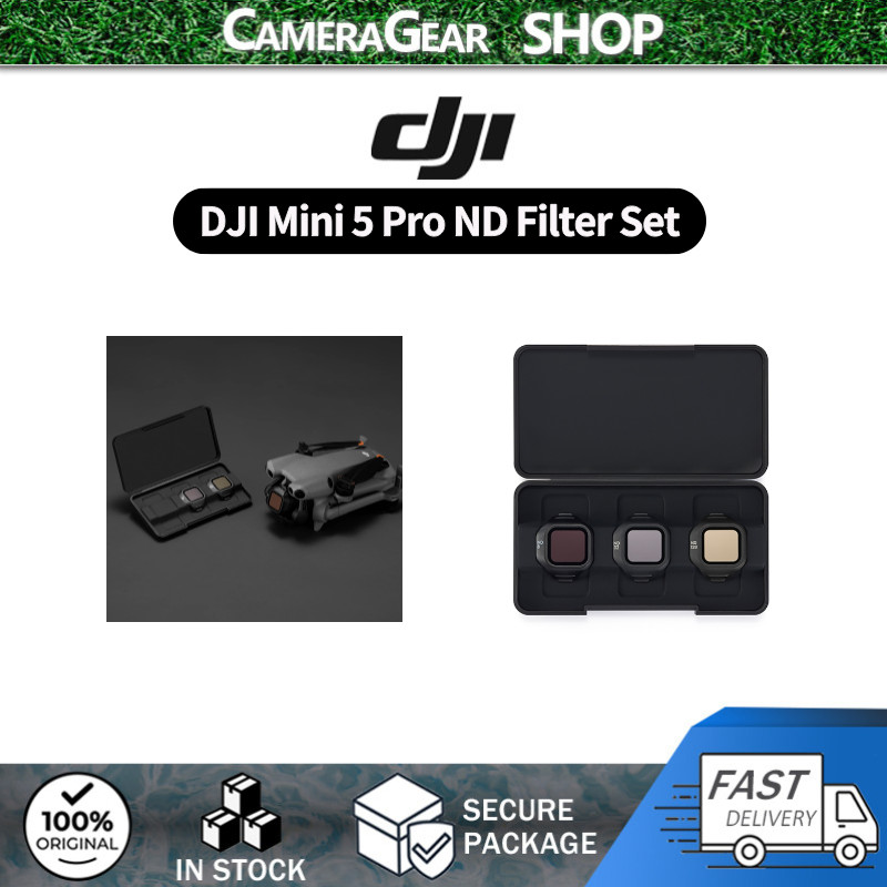 ชุดกรอง DJI Mini 5 Pro ND (ND8/32/128) สําหรับโดรน DJI Mini 5 Pro