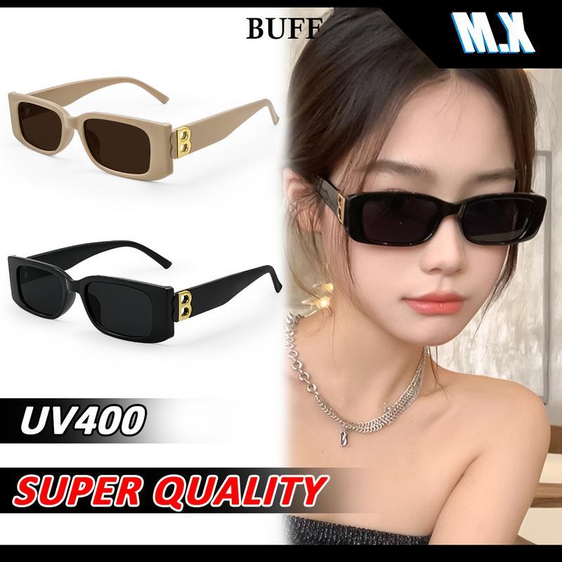 แว่นกันแดด MX STUDIO-BUFF ทรงกลม เหมาะสำหรับหน้ากลม ป้องกันรังสียูวี ทุกเพศ ทรงวงรี แว่นตา แว่นกันแด