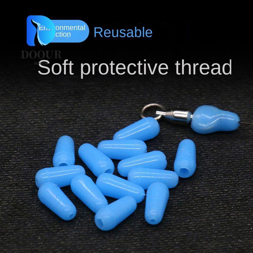 DOOUR ปลาคาร์พตกปลา Space Bean, ซิลิกาเจล Stopper Line Bean ตกปลา Anti-winding Bean, คุณภาพสูง Conne