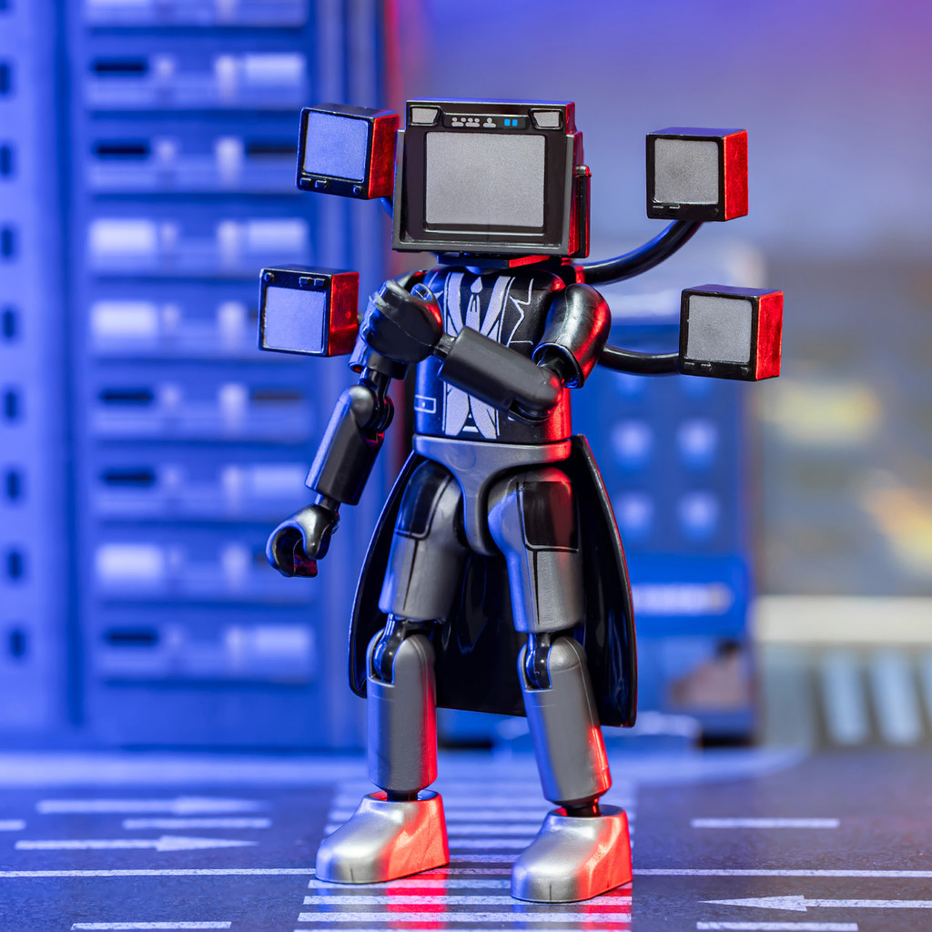 skibidi toilet เลโก้ skibidi toilet บล็อกทีวีขนาดใหญ่คนทีวีไททันคนทีวี skibidi toilet ของเล่นประกอบช