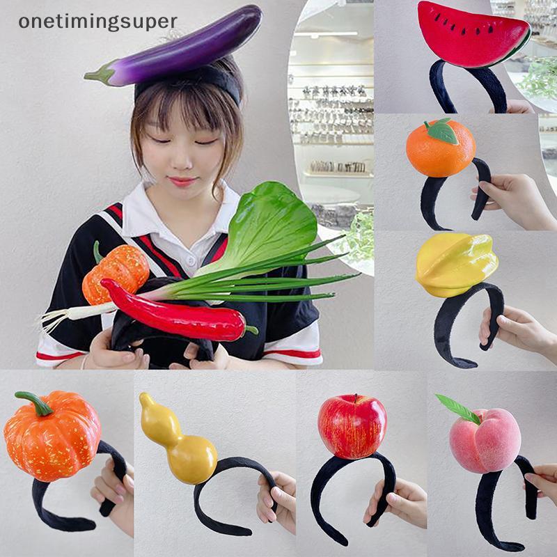 สร้อยผมแบบคอสเพลย์ ผลไม้และผัก สำหรับวันเกิดและฮัลโลวีน OTP