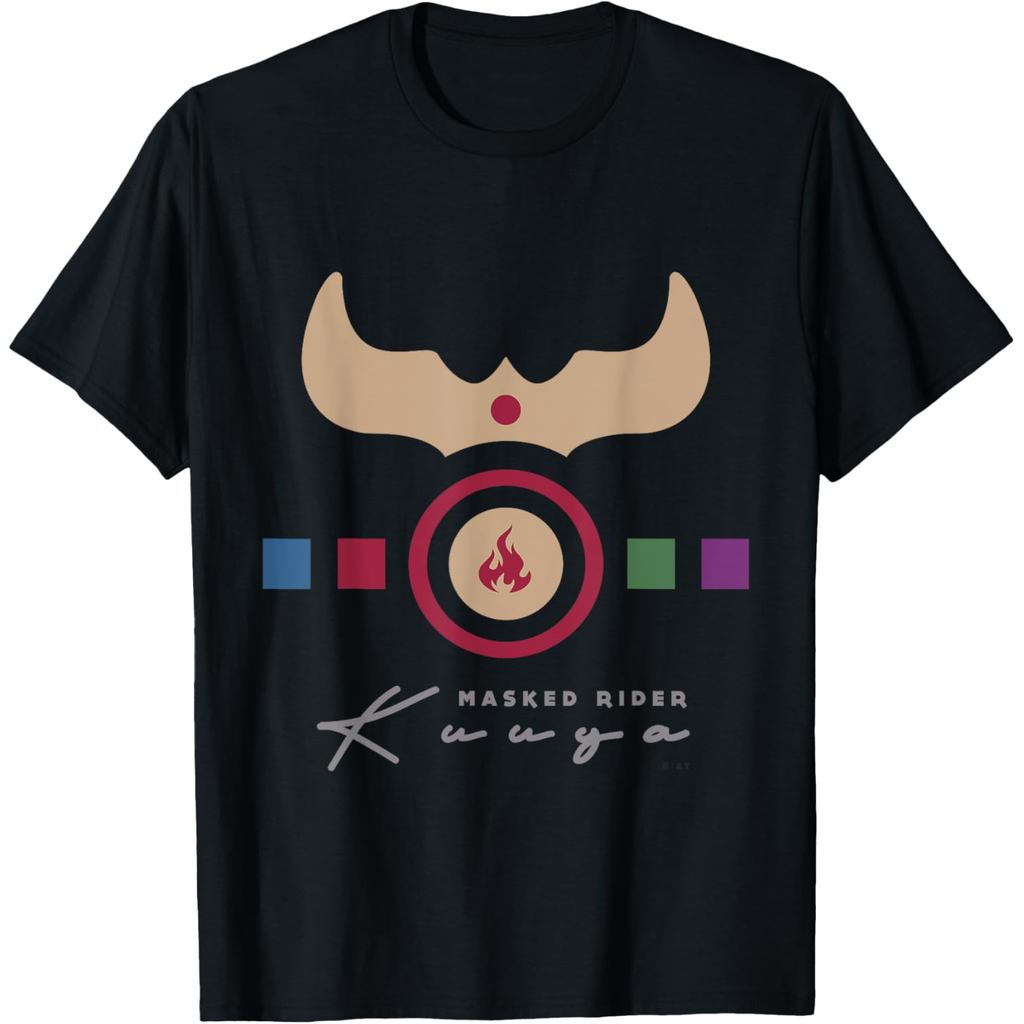 Kamen Rider Kuuga เสื้อยืดคอกลมพิมพ์ลายคลาสสิก Unisex พร้อมส่ง 100% Cotton