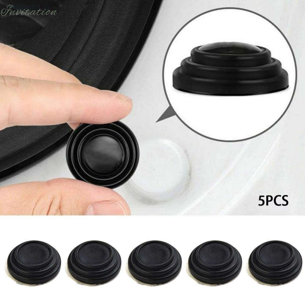 Car Shock Stickers Buffer Pad Black Buffer Gasket Silicone New Mute Gasket
