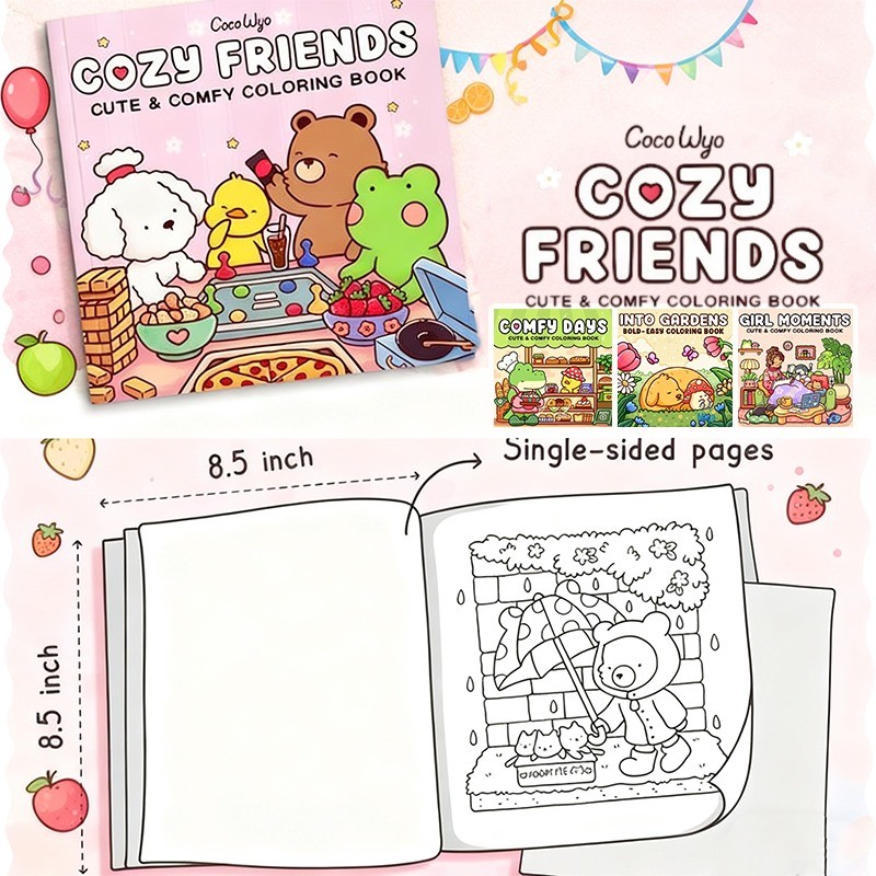 สมุดระบายสี หนังสือภาพวาดกราฟฟิตีเพื่อการศึกษา Girl Moments เหมาะสำหรับผู้ใหญ่และวัยรุ่น