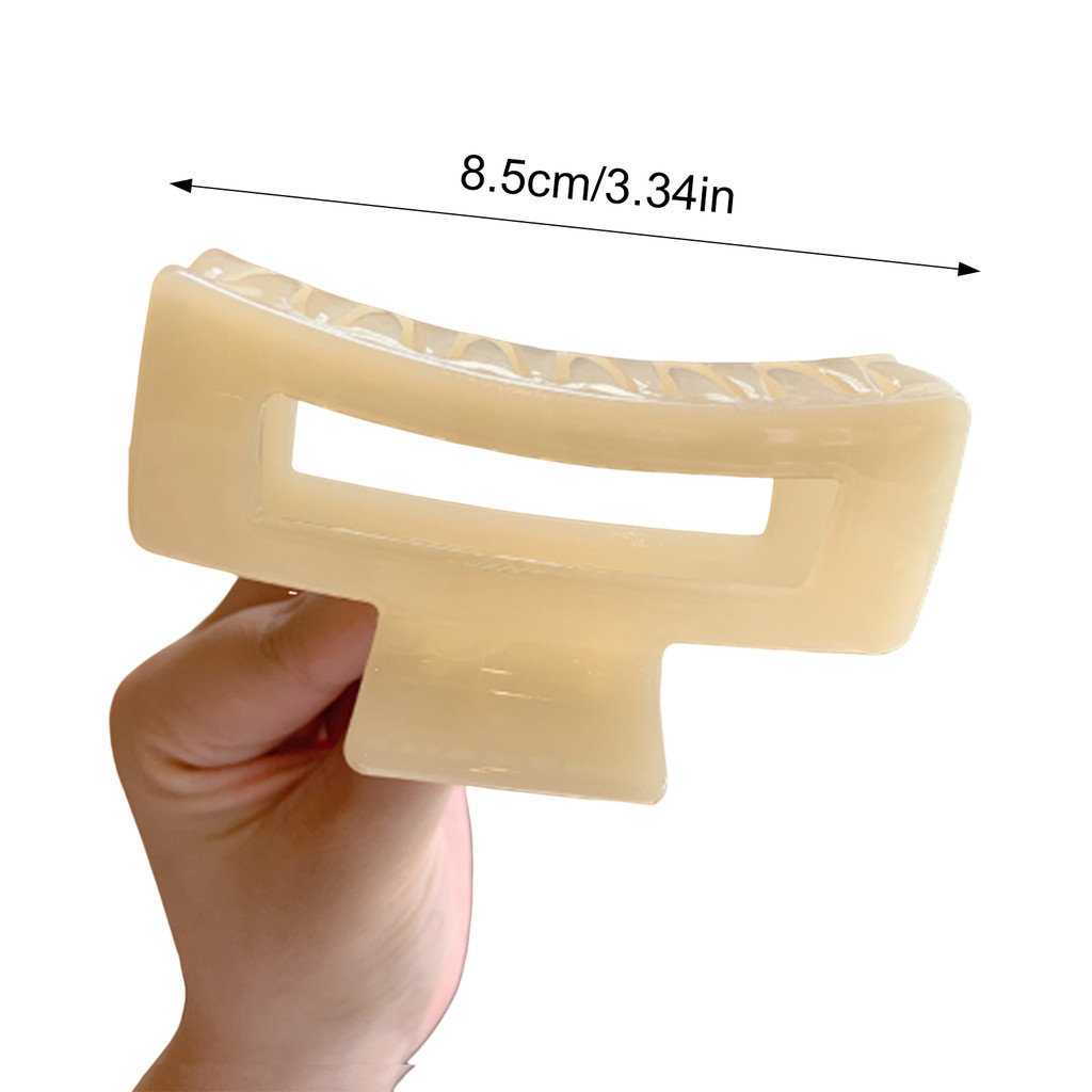 กรงเล็บผมคลิปฉลามวินเทจ ขนาดใหญ่ สไตล์แฟชั่น สำหรับเป็นของขวัญให้คนพิเศษ - รูปที่ 2