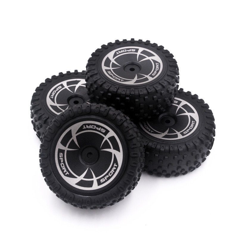 รถบิ๊กฟุต รถดิฟ Weili 144016-2988ล้อหน้า2989ล้อหลัง144001 124019อะไหล่ล้อรถควบคุมระยะไกล