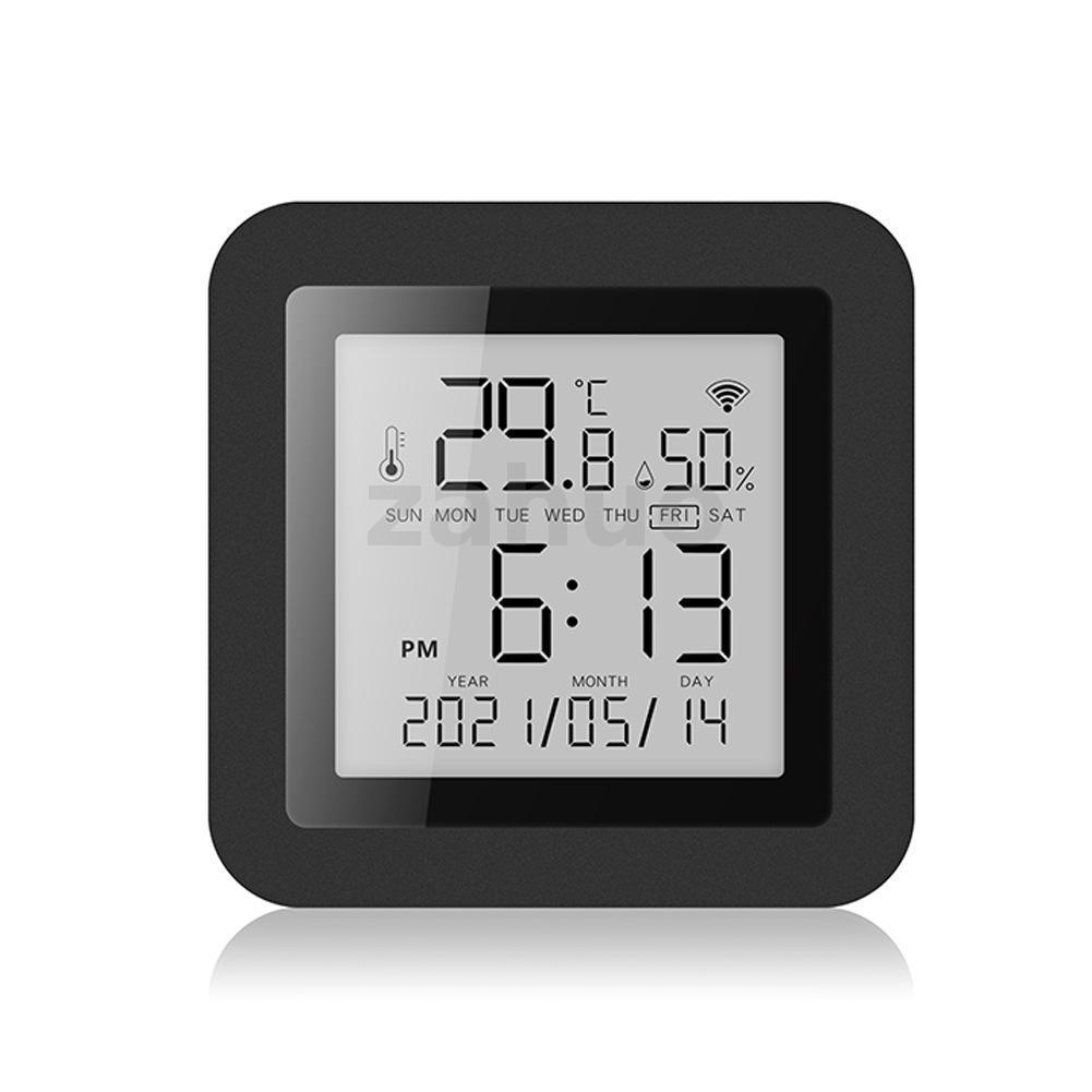 S09 Tuya สมาร์ท WiFi Universal IR รีโมทคอนโทรลอุณหภูมิความชื้นเซนเซอร์พร้อมจอแสดงผลดิจิตอลสําหรับเคร