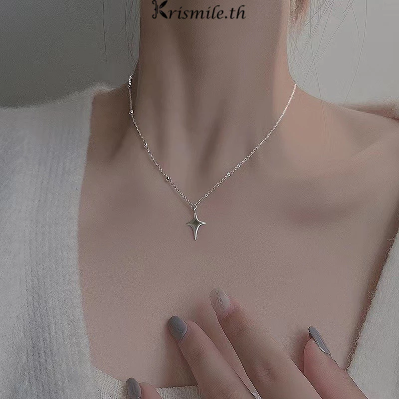 สร้อยคอจี้รูปดาว สไตล์เกาหลี thumbnail 4