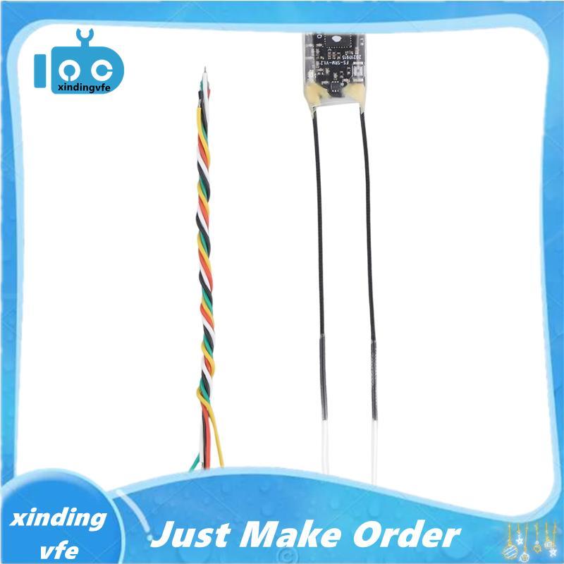 SRM ตัวรับสัญญาณ 2.4GHz ISM เอาต์พุต PWM/PPM/I-Bus/S.Bus สําหรับ -G7P -ST8 เครื่องส่งสัญญาณ Racing D