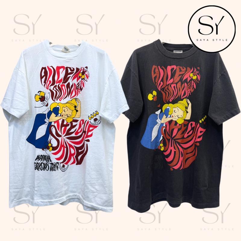 เสื้อยืดผ้าฟอก Alice - Hahaha