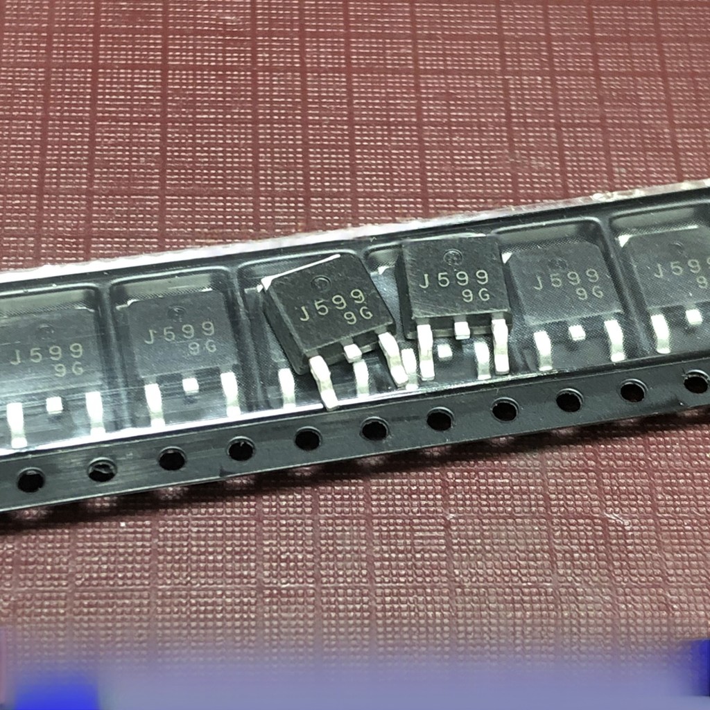 ((1 ชิ้น) ชิ้นส่วนอิเล็กทรอนิกส์ J599 2SJ599 MOS Field Effect Tube Patch Triode TO252 คลังสินค้าพร้อ