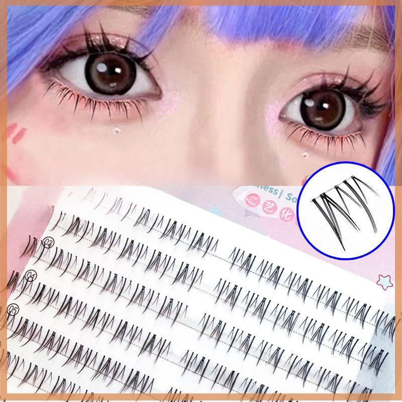 [Further] Lower Lashes Natural Lower Lashes Segmented Lower Lashes Single Lashes Comic Lower Lashes 