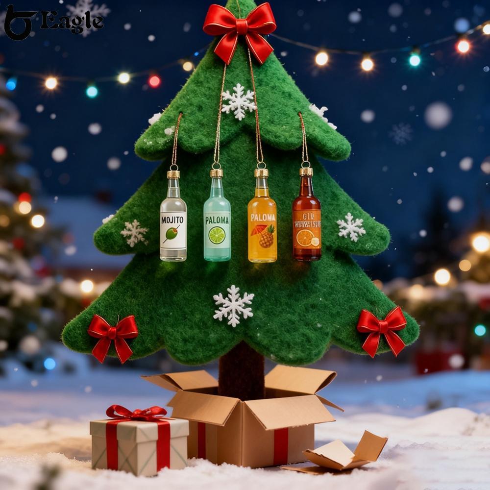 2025 ปฏิทินค็อกเทลจุติ 24 วันของเทศกาล Fun & Stylish Christmas Decor