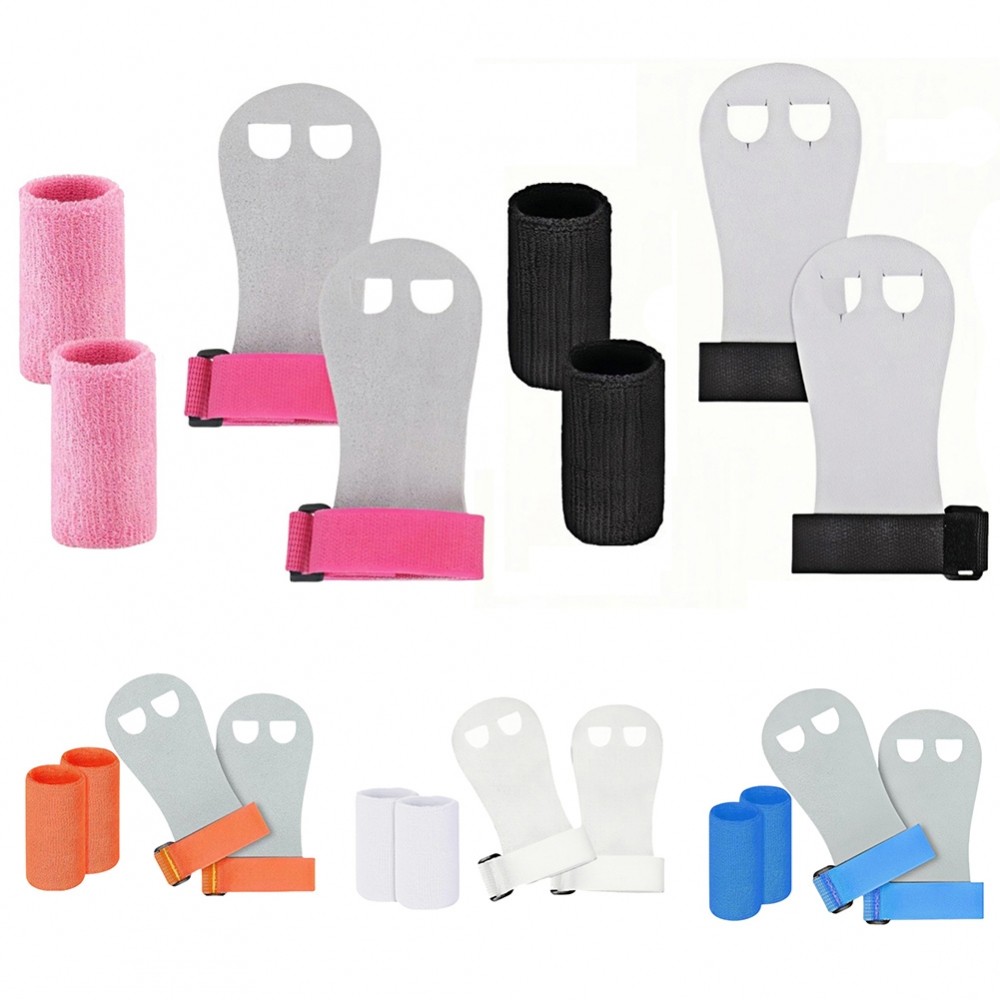 [EXQU]Gymnastics Grip Set Breathable Wristbands Medium Size Fit Sweat-Wicking Material&High Quality