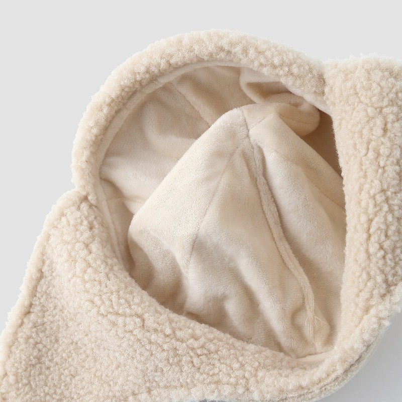 [2-6 ปี] หมวกเด็กหนานุ่มสำหรับอากาศหนาว ลายเส้นขนสัตว์ ใส่ได้หลายโอกาส ออกแบบมาเพื่อความอบอุ่นในกิจกรรมกลางแจ้ง - รูปที่ 7