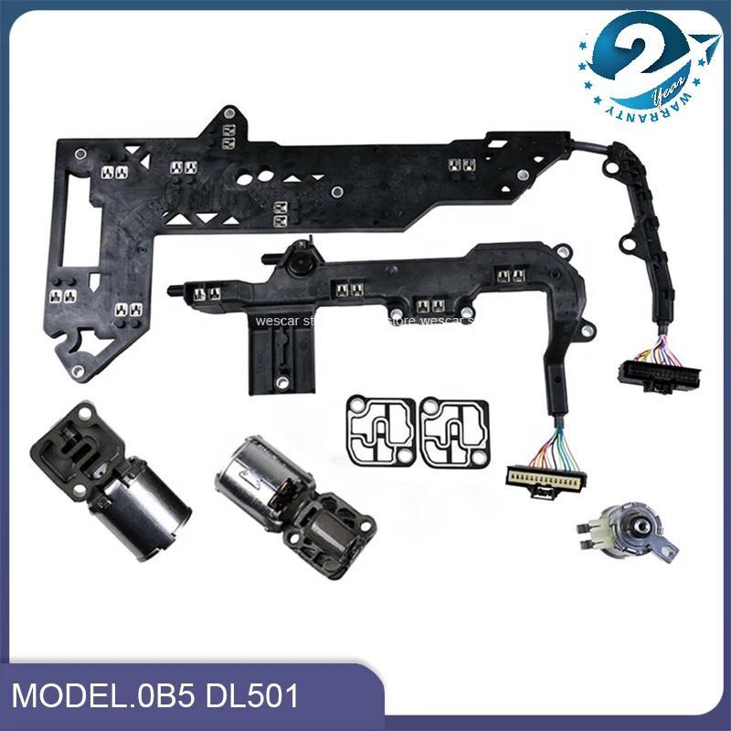 Original 0B5/DQ500/DL501 เกียร์ Solenoid Harness ชุดซ่อม Fit สําหรับ Audi A4 B8 A5 A6 4G A7 Q5 RS4 R
