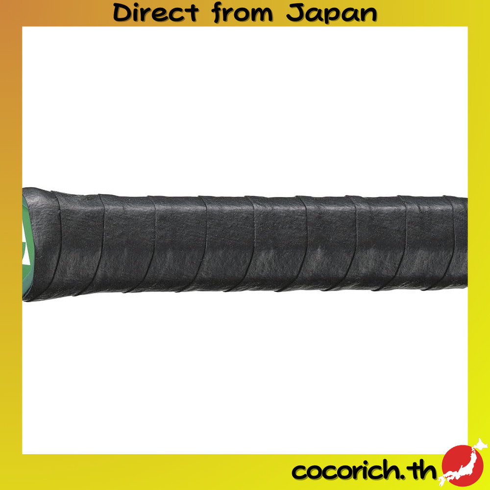 YONEX เทนนิสแบบแข็ง เทปกันลื่นแรงสุด Dry Super Grip ขนาด 1 ชิ้น สีดำ (007) AC149  【ส่งตรงจากญี่ปุ่น】