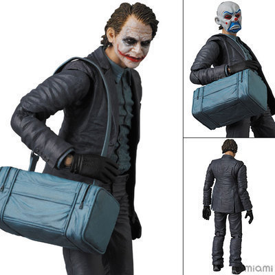 DC ในประเทศ รุ่น MAF015#黑暗骑士 Batman Joker Movable Joker Joker รูปพร้อมสต็อกจัดส่งฟรี