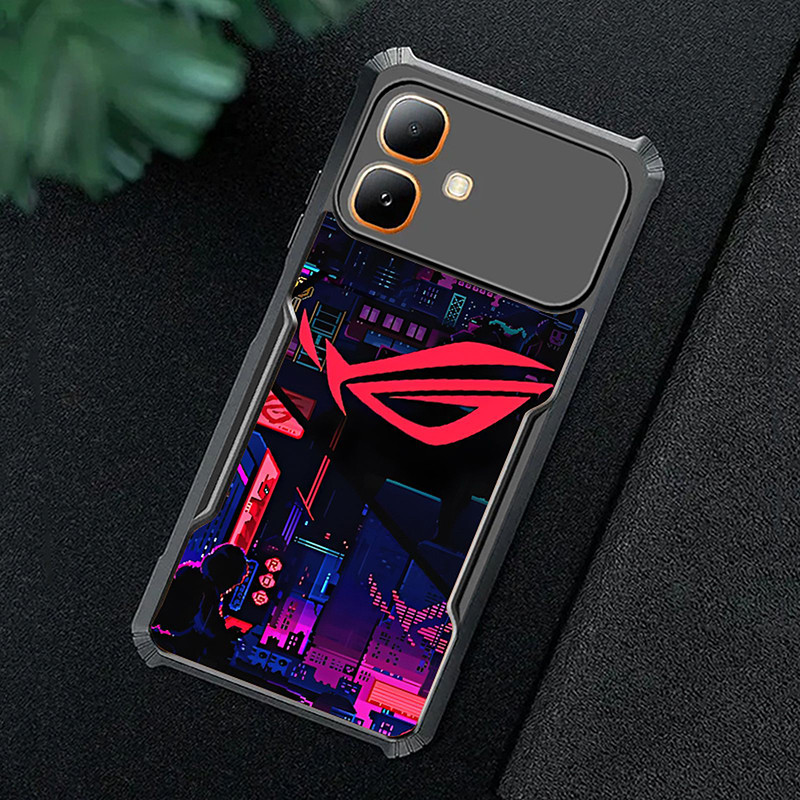 เคสโทรศัพท์หรูหราสําหรับ infinix Smart 20 10 9 8 7 4 5 6 Plus กรณีรูปแบบอะคริลิค Ultra Thin ถุงลมนิรภัยกรอบ Tough Anti-Drop ฝาครอบป้องกัน A16-18