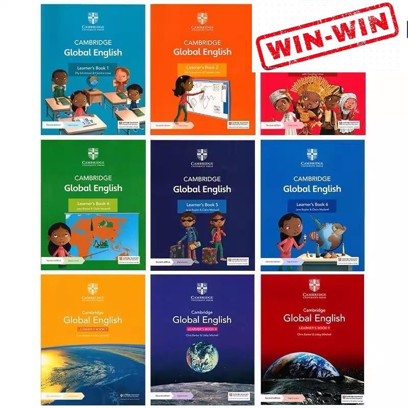VV888 Cambridge Global 2nd Lengers Book /Workbook ระดับ 1/2/3/4/5/6/7/8/9 หนังสือแบบฝึกหัดเด็กนักเรี