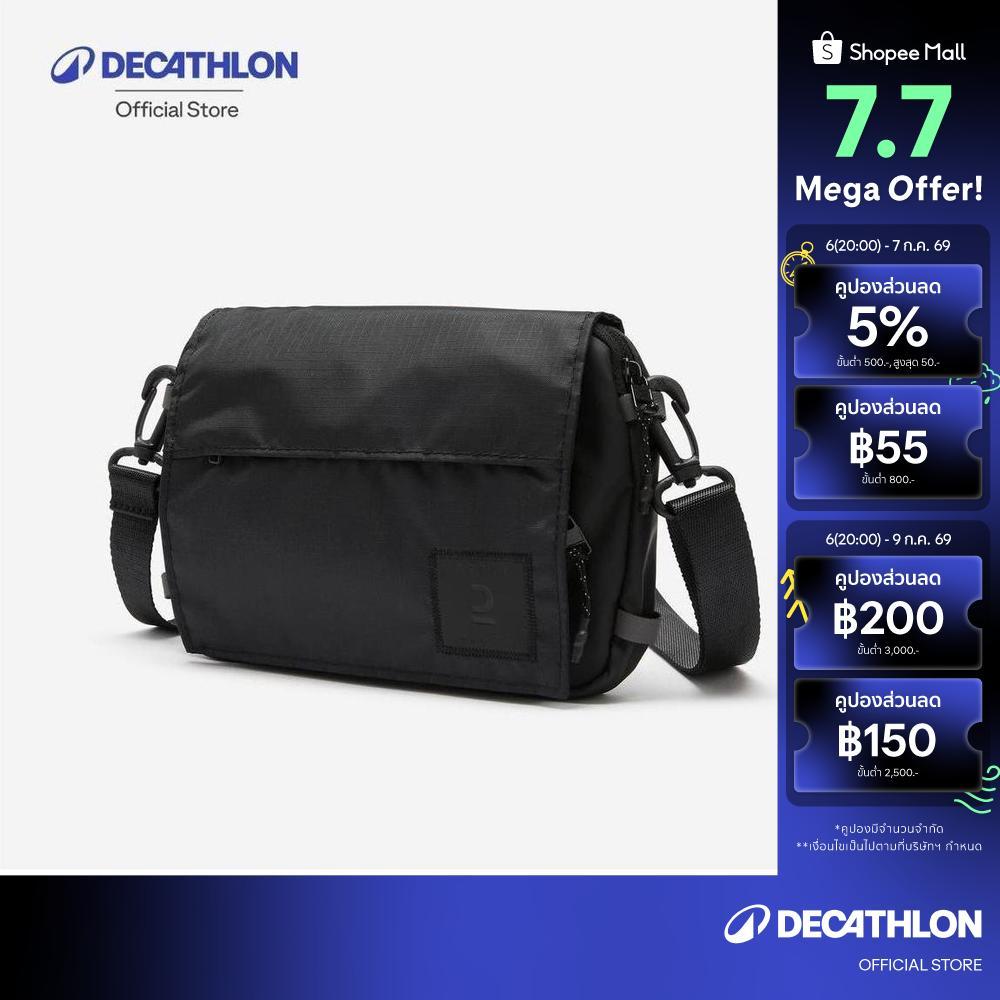 Decathlon 1.3L Urban Walking Mini Satchel Activ Mblty Venice กระเป๋าขนาดเล็ก 1.3 ลิตร - Black