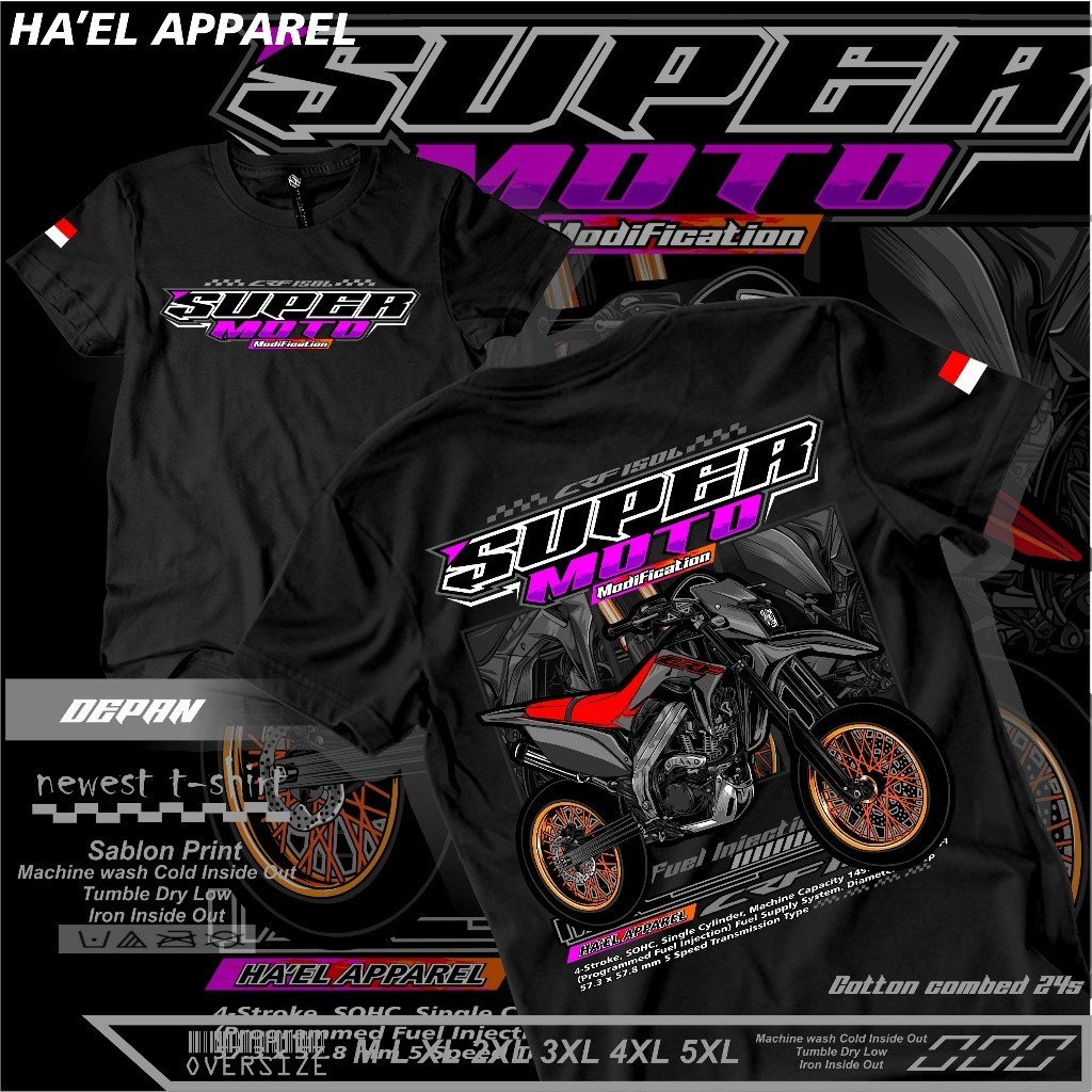 "supermoto" Crf 150l "เสื้อผ้า supermoto | ชุดซิ่ง