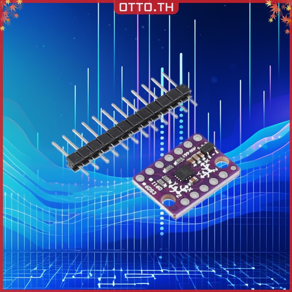 ✾ออตโต้✤คุณภาพสูง LSM6DS3 Accelerometer Gyro Digital Temperature Sensor Board 8kb FIFO บัฟเฟอร์ 5V B